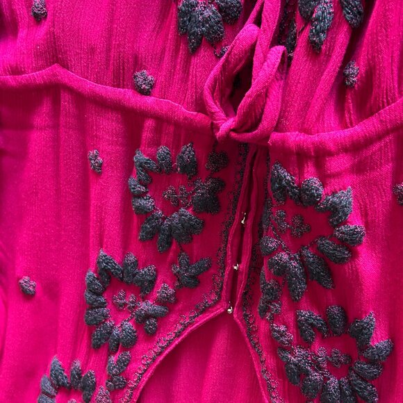 Free People Embroidered Fable Midi Dress - Picture 8 of 8